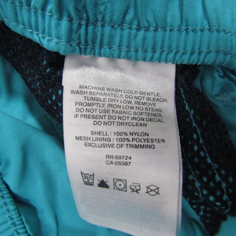 Columbia Swim Shorts‎ Mens Medium Blue Elastic Waist Mesh Lined Quick Dry